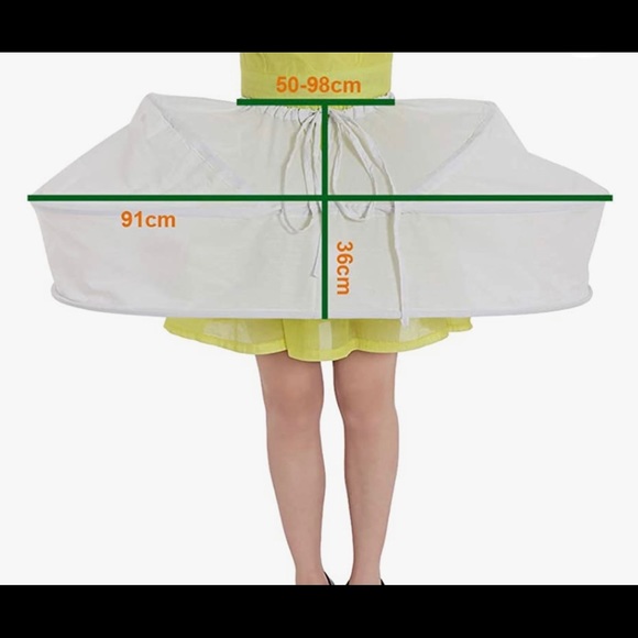White Petticoat for Rococo Dress - Picture 1 of 9